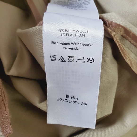 Eddie Bauer Cotton Twill Blazer Size 20 Khaki Button Front Jacket Pockets Preppy - Picture 12 of 15